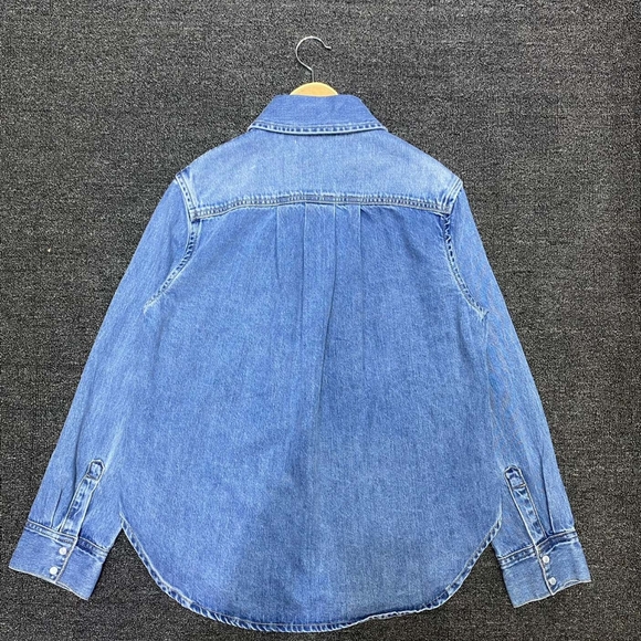 Reformation Will Oversized Denim Shirt - Picture 8 of 8